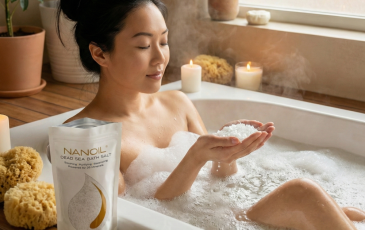 nanoil voetenbad dode zeezout